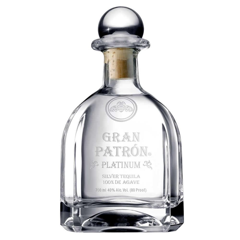 Patron Gran Platinum Tequila 750 ml Espirituosas Tequilas Tonel
