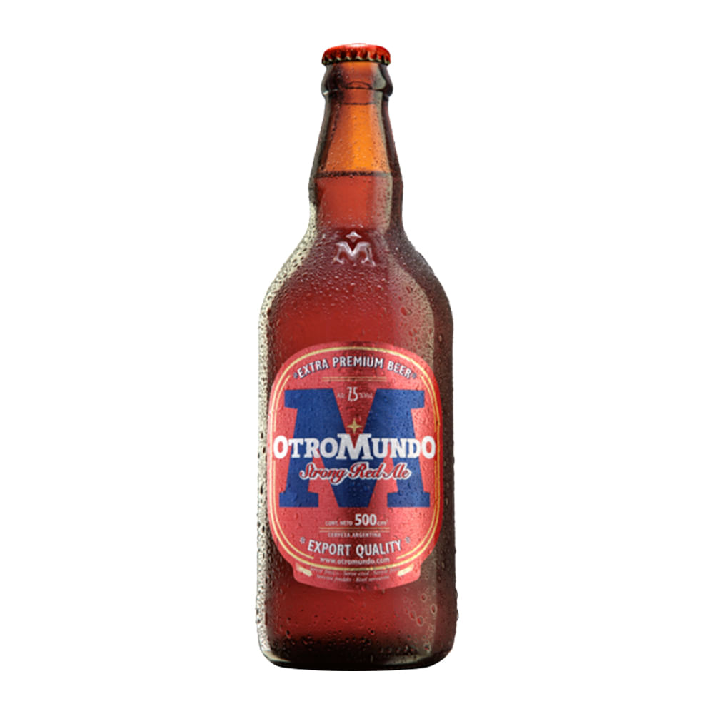 Otro Mundo . Strong . Red Ale Extra Premium. 500 ml - Tonel Privado